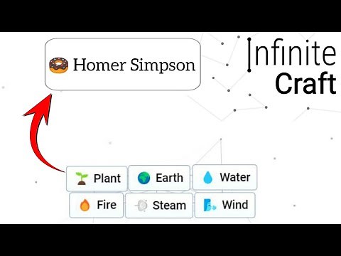 How to make homer simpson in infinite craft
