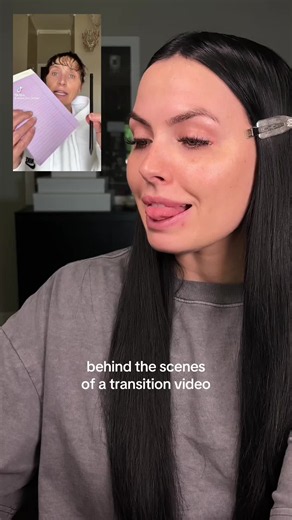 behind the scenes of recreating this FIRE transition from @Mama That TikToks 🔥♥️ #transition #bts #behindthescenes