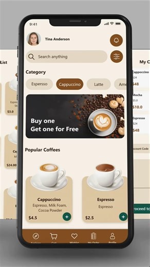 how to build a Coffee Shop app in android studio? #android_studio #coding #kotlin #java