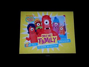 Yo Gabba Gabba!: Meet My Family - Main Menu (U.S./🇺🇸)