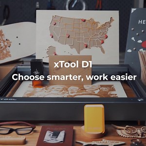 9.4K views · 147 reactions | Looking for Best Laser Cutting and Engraving Machines? xTool D1: Choose smarter, work easier. ✅ Safer hidden parts ✅ Made with soild steel ✅ Continuous working 2000+ Hrs ✅ Stabler move ✅ Align perfectly ✅ Use higher power What are you waiting for? Let's see how the awesome xTool Machine works! | xTool | Facebook
