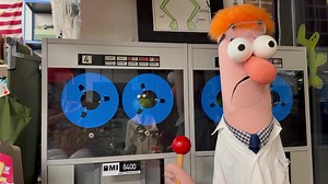 Meep. Beaker got some new laboratory equipment. What do you think the BMI 8400 does? | American Science & Surplus