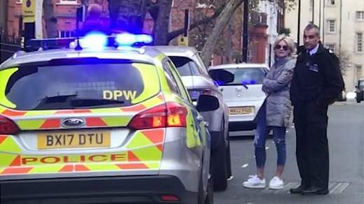 Anthea Turner gets pulled over for not stopping after road incident