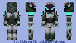 Protogen Furry Minecraft Skin
