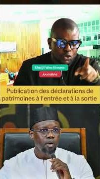 Les vérités du journaliste El Fallou Khouma