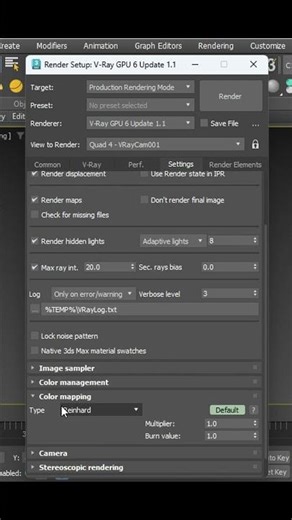 V-Ray | 3ds Max | V-Ray Render Settings | Easy Steps