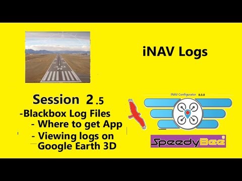 iNAV 8 Blackbox Flight Logs