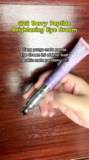 G2G Berry Peptide Eye Cream for Brightening Skin