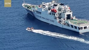 China Coast Guard (CCG) conducted training in the waters off the Huangyan Island, the China Media Group reported on Monday. The CCG conducts regular life-saving training to ensure the safety of people as Chinese fishing boats operate in this area. https://news.cgtn.com/news/2024-05-13/CCG-conducts-regular-training-in-waters-off-Huangyan-Island-1tzdiyfc3wA/p.html | Chinese Embassy Manila