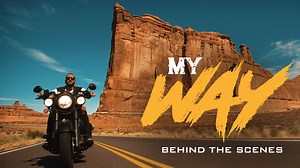 2.3K views · 277 reactions | Go behind the scenes and see the making of the new video "My Way" as CRUCIFIX rides out West across some of America's most iconic landscape on an Indian Motorcycle. Hit the link below to watch the full video. https://youtu.be/zGsfMCmsQ7M | CRUCIFIX | Facebook