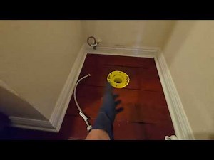A cheap & easy solution for a low toilet flange