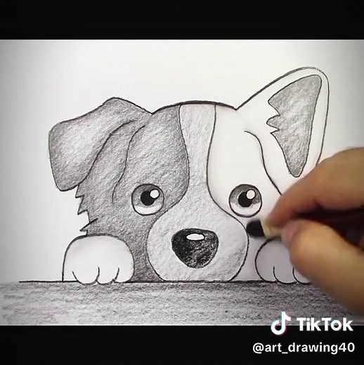 Easy Step-by-Step Guide to Draw a Baby Dog