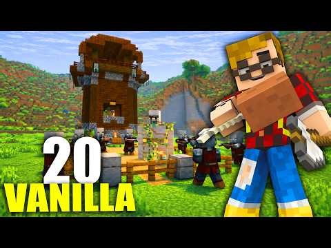 SEZIONO UNA MONTAGNA PER I LAVORI DELLA FARM DI BAD OMEN !! MINECRAFT VANILLA #20