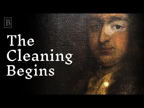 Restoring a Severely Distorted 18th Century Painting - Part 3 - Dirt, Smoke & Aged Varnish
