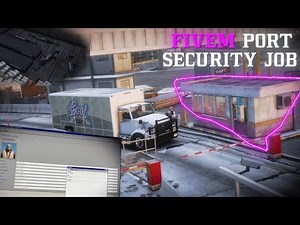 FiveM Port Security Job [QBCore & ESX & QBox]