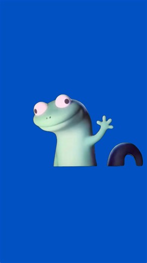 You Know What To Do Lizard Lizard Lizard | Blue Screen #lizard #pixar #hoppers #capcut #remix #short