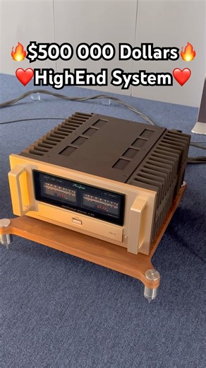 $500 000 Dollars 🔥 Audiophile HiEnd Stereo Solid State HiFi Sound System #highend #audio #speakers
