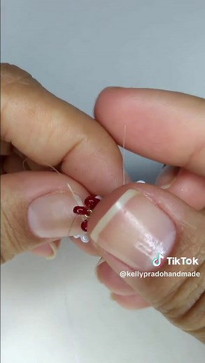 ✨ Beaded flower ring tutorial ✨ #beadsring #tutorials #diy #smallbusiness #flowerring