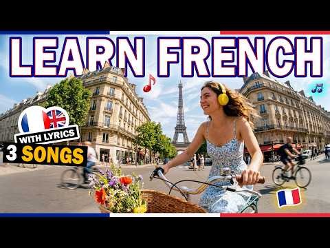 French Learning Songs with Lyrics | Work & Daily Life Vocabulary A1–A2 | Beginner French with Music