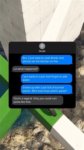 Epic Kitchen Fail: Burnt 'Plastic' Pasta!