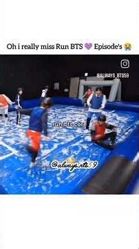 i really miss Run BTS 💜 Episode's 😭#rm #jin #jhope #suga #taehyung #jungkook #jimin #runbts #bts