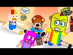 Johnny Minecraft 2D Animation: Johnny Robs A Store!