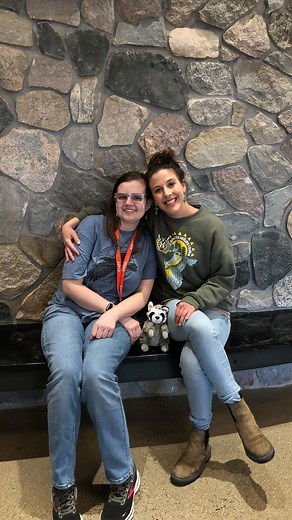 It’s Alissa’s last day as a Visitor Services Intern today! Alissa has been interning with us at Blandford this year welcoming the community in and telling everyone about our awesome Wildlife Ambassadors - especially Baby the Barred Owl! 🦉 We are so grateful for Alissa’s help and wish her the best on her next adventure! #Intern #Nature #NatureCenter #Wildlife | Blandford Nature Center