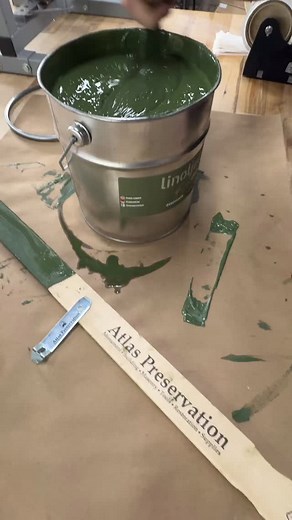 24 reactions · 4 comments | Oved Green  #linseed #oil #paint #stirring #restoration @ottossonfargmakeri | Atlas Preservation | Facebook