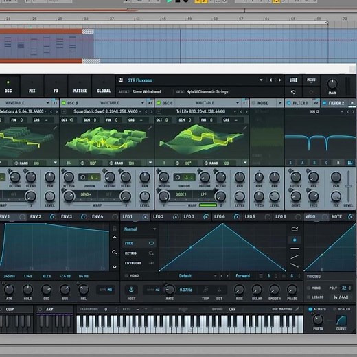Hybrid Cinematic Strings, our first Serum 2 preset pack.