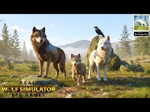 Wolf Games 3D Animal Simulator – Android Gameplay 