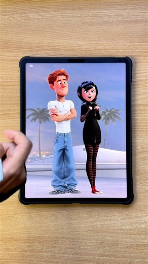 Mavis emo transformation #mavis #hoteltransylvania