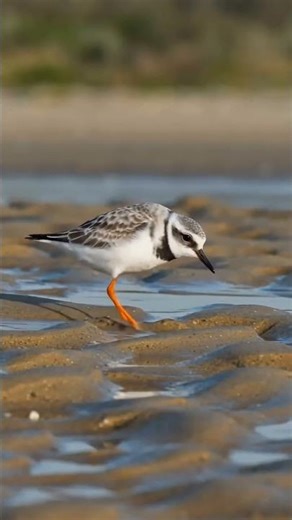 This bird Tap Tap like Morse code to hunt😳