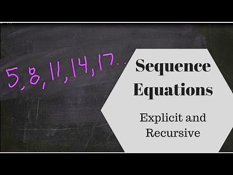 How to Write a Recursive Equation
