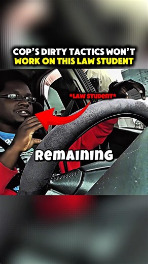 Cop’s Dirty Tactics Won’t Work On This Law Student⁉️