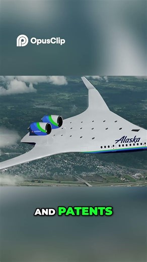 Futuristic Wing Aircraft: Startup Disrupts Aviation Giants! #aviation #technology #shorts