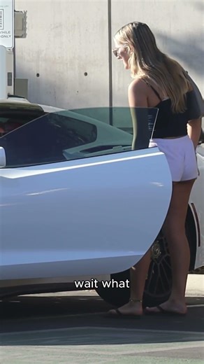 She came to talk... #automobile #golddiggerprank