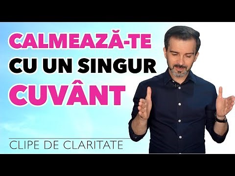 Calmează ți mintea cu un singur cuvânt - Daniel Cirț