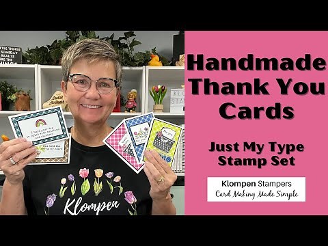 Simple Handmade Thank You Cards | Send a Handwritten Note!