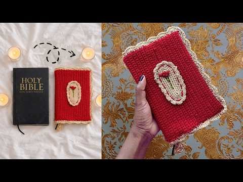 😍 How to Crochet a Bible Cover | Easy Beginner Tutorial
