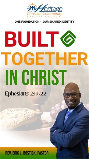 “My bad, God!” 🙏🏾 A timely and convicting word you don’t want to miss. Catch today’s powerful sermon from Pastor Bostick on our YouTube channel. | Heritage Christian Community Baptist Church