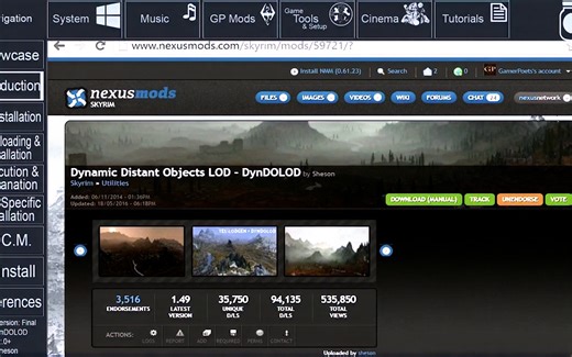 DynDOLOD - 动态远景教学