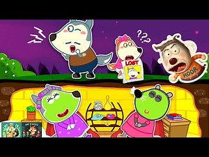 Wolfoo Makes Secret Room Underground for Mommy- Summarized: An Animated Funny Stories for Kids