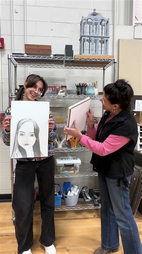 Reverse before and after with drawing 1 students. Look at how much your talent has grown! #art #drawing #fyp #fypシ #foryoupage