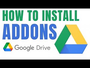 How to INSTALL Google Drive Addons in SECONDS!