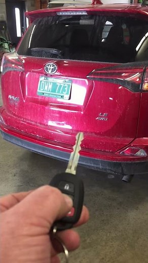 Toyota Rav-4 power lift gate install