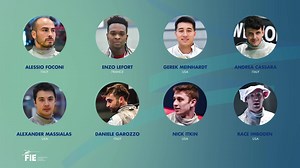 Top 64 of men's foil! https://fie.org/athletes #ranking #Wednesday #fencing | FIE - International Fencing Federation