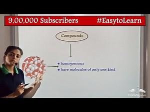 Compounds | Chemistry | Element, Compound, Mixture | Class 6 | CBSE | NCERT | ICSE