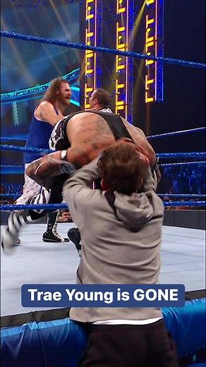 You can’t do that, #TraeYoung! #SmackDown returns to MSG TOMORROW! | WWE
