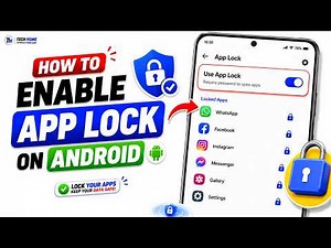 How to Enable App Lock on Android | Lock Any App With Password