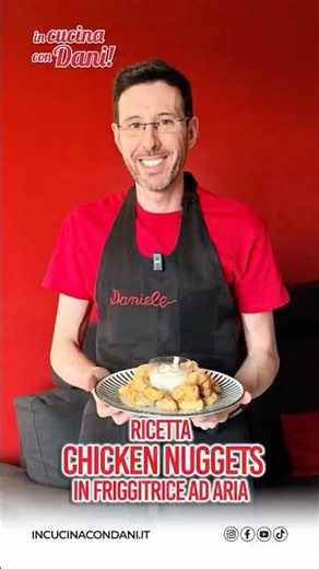 Chicken Nuggets Low-Carb in Friggitrice ad Aria